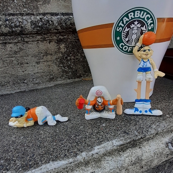 1980's RARE Sportfreaks 3 Piece Set $12.50 Shipping Sports Freaks Figures - Picture 7 of 16